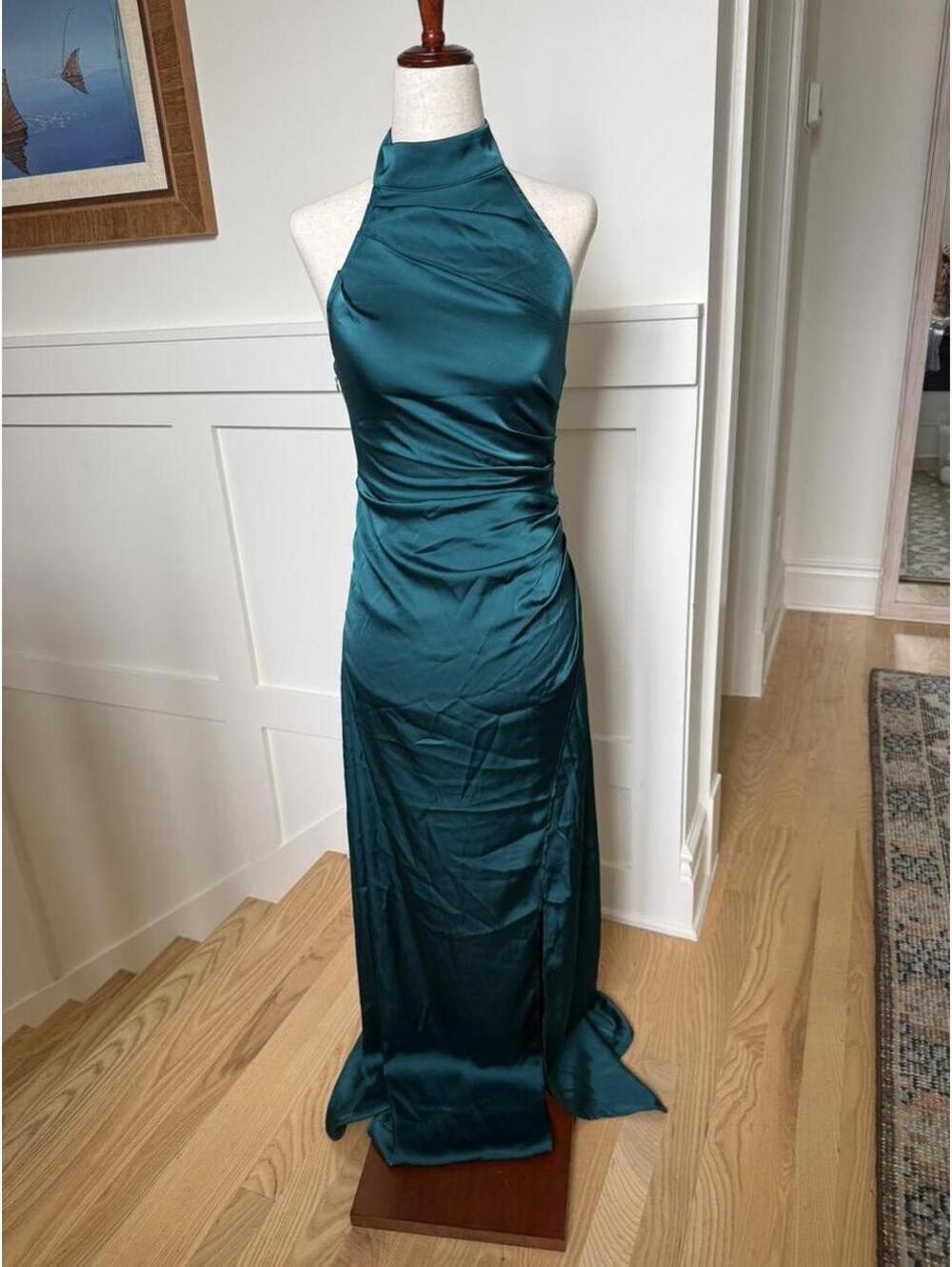 Thats So Fetch Women's Green and Blue Dress